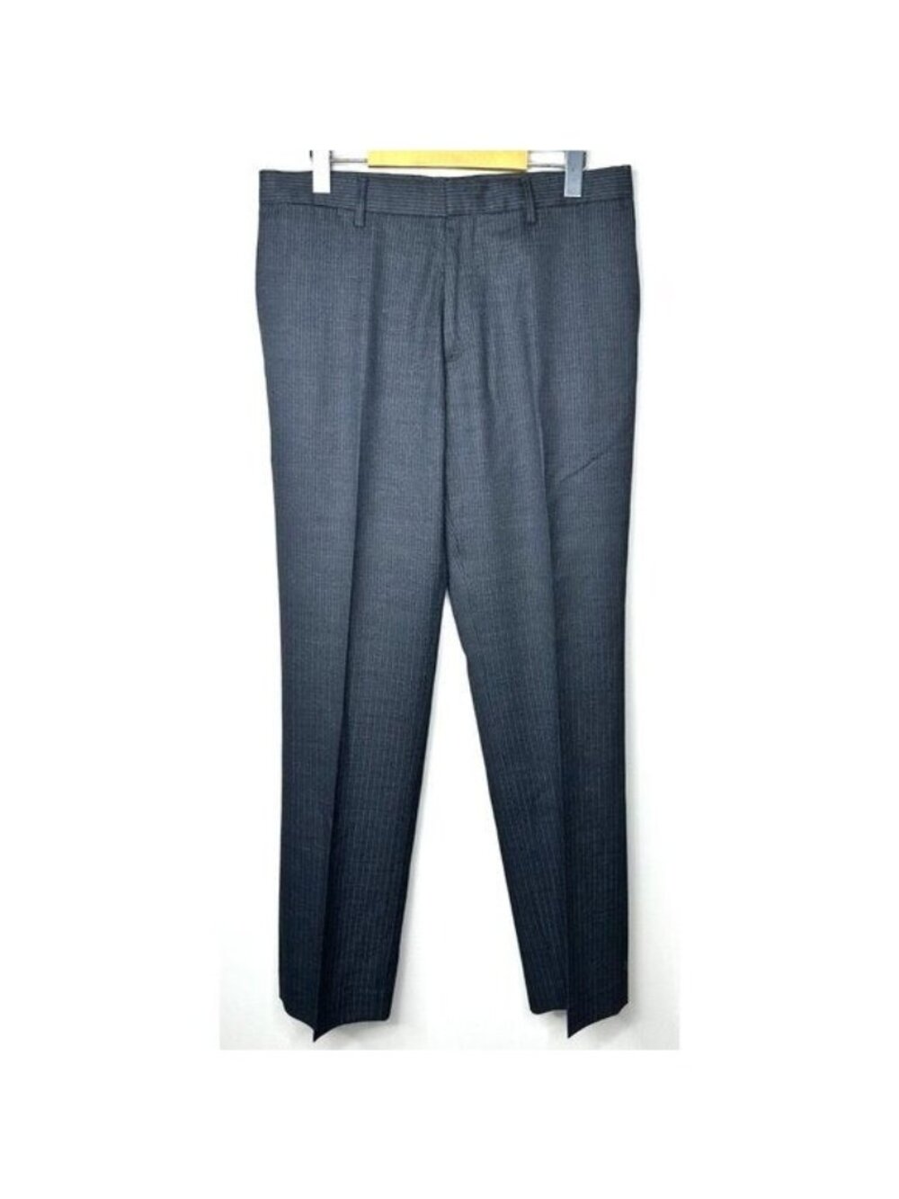 Banana Republic Dress Pants Mens 32x34 Charcoal Pinstripe Wool Classic Fit